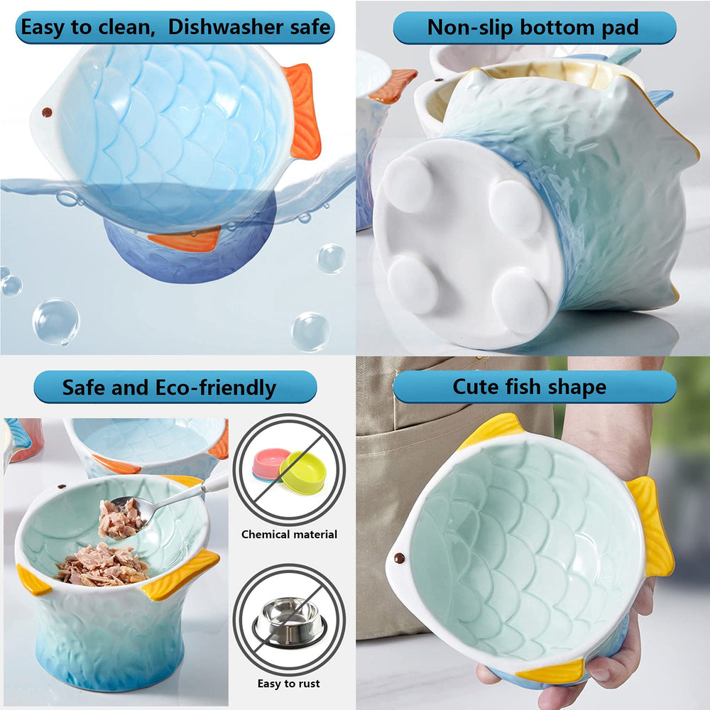 AG-UNICORN capacidad 4 oz para comida seca o húmeda de gatos