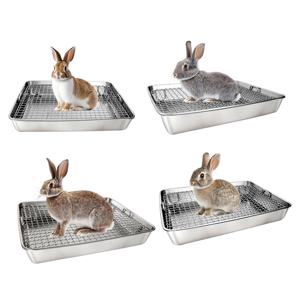 AGGQQA caja de metal con soporte de ocho patas para mayor estabilidad.