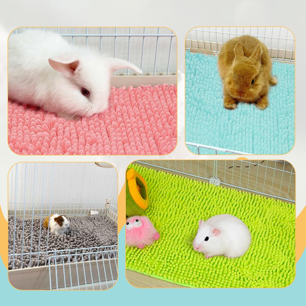 Manta lavable Agolctry, absorbente y duradera para jaulas y áreas de descanso.
