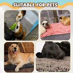 Tela chenille suave Agolctry, material cómodo para pequeños roedores y conejos.