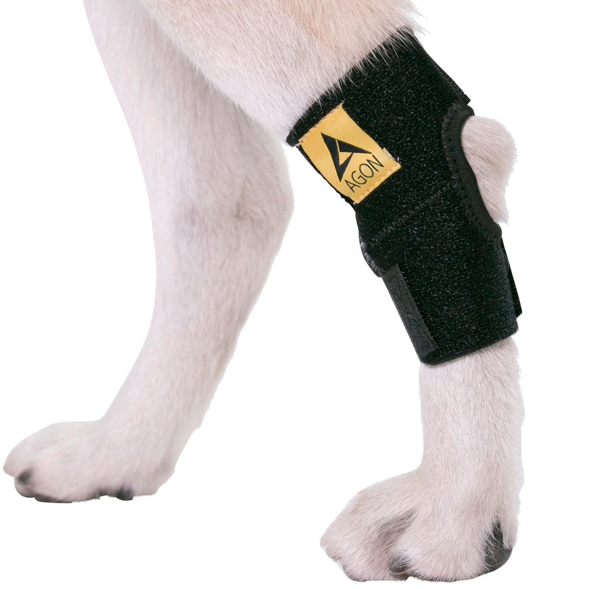AGON envoltura para pata trasera con malla suave, cómoda para caminatas