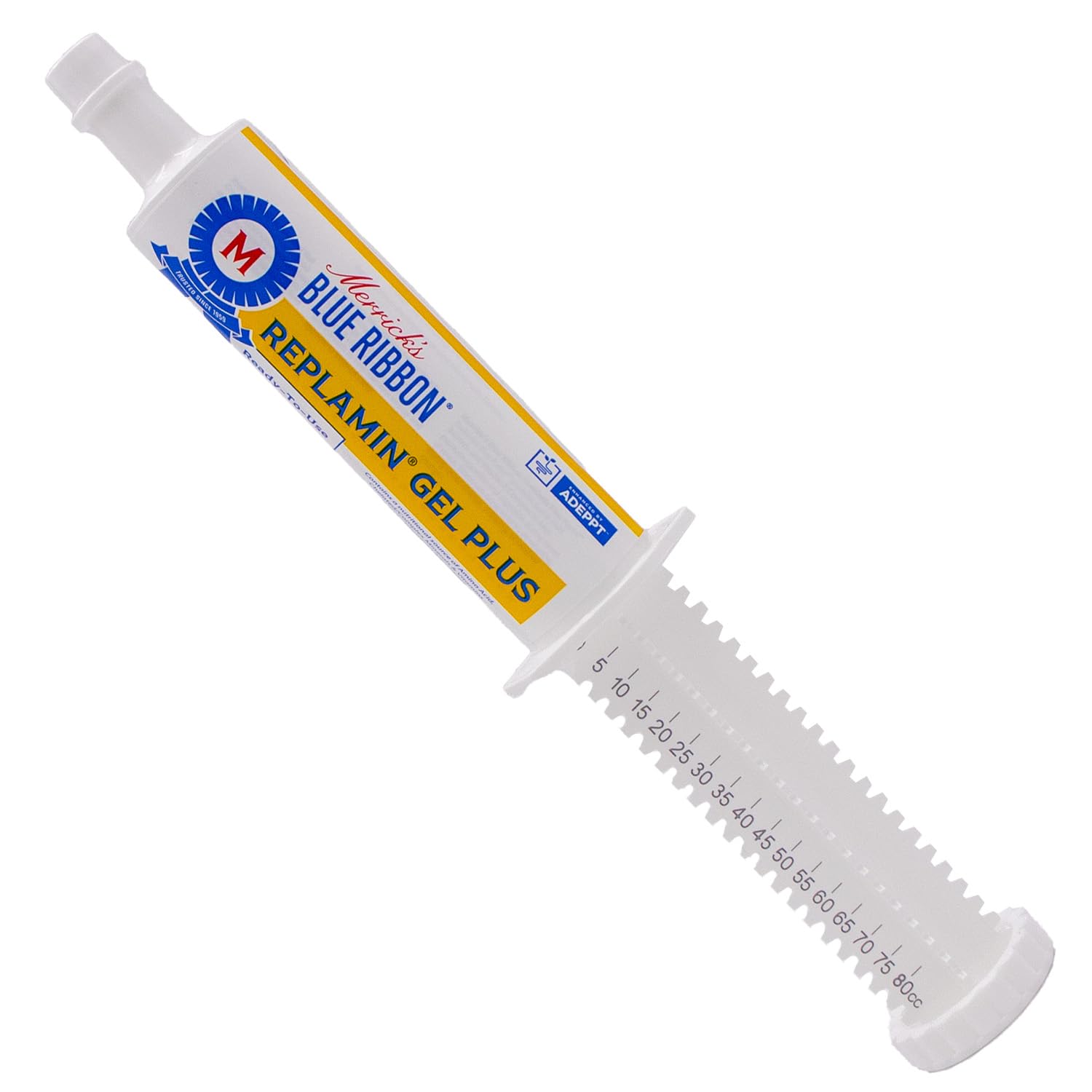 Agri Laboratories Replamin Gel Plus, tubo de 80 cc para ganado y otros animales.