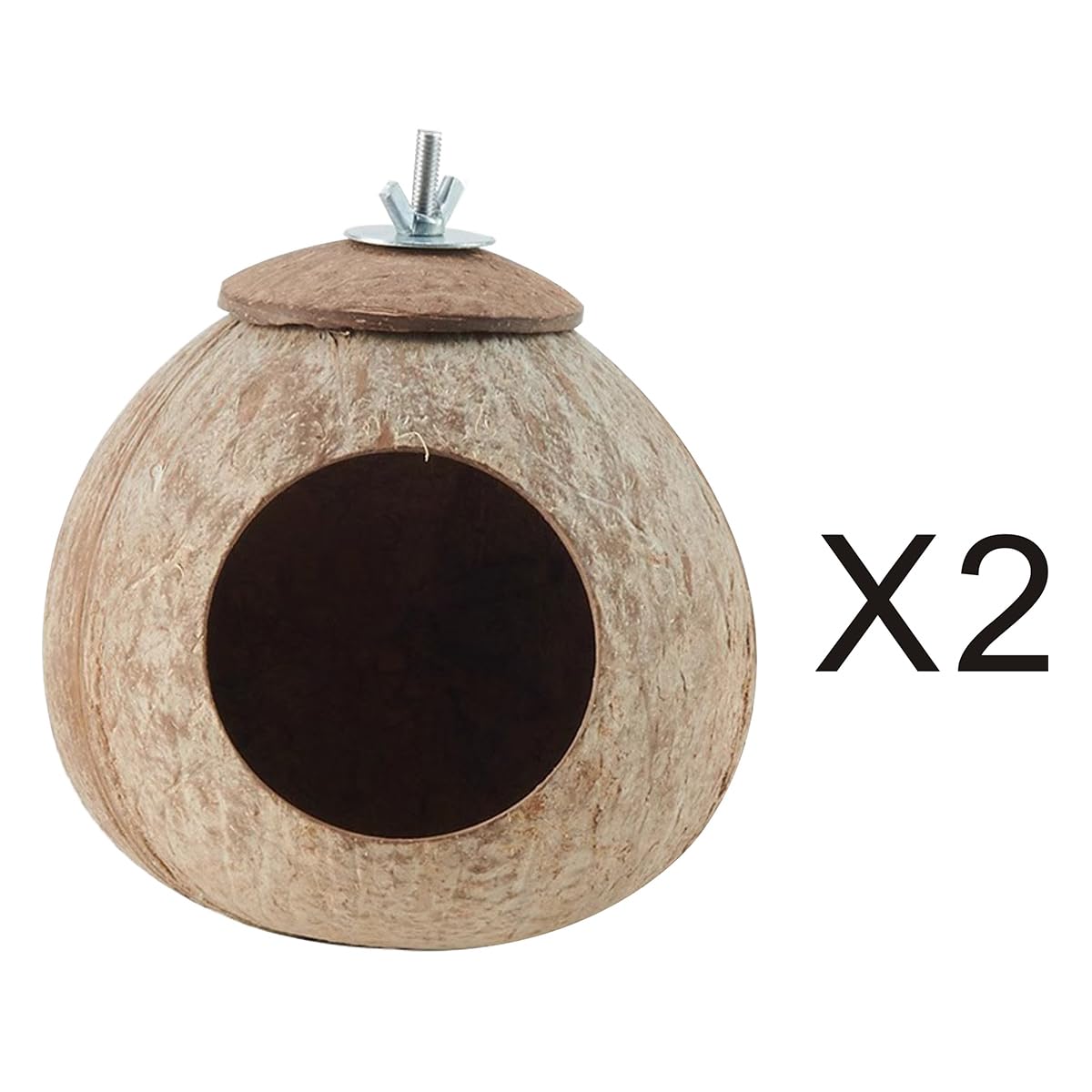 ahblqd nido de coco para jaula con fibras, confort y calidez.
