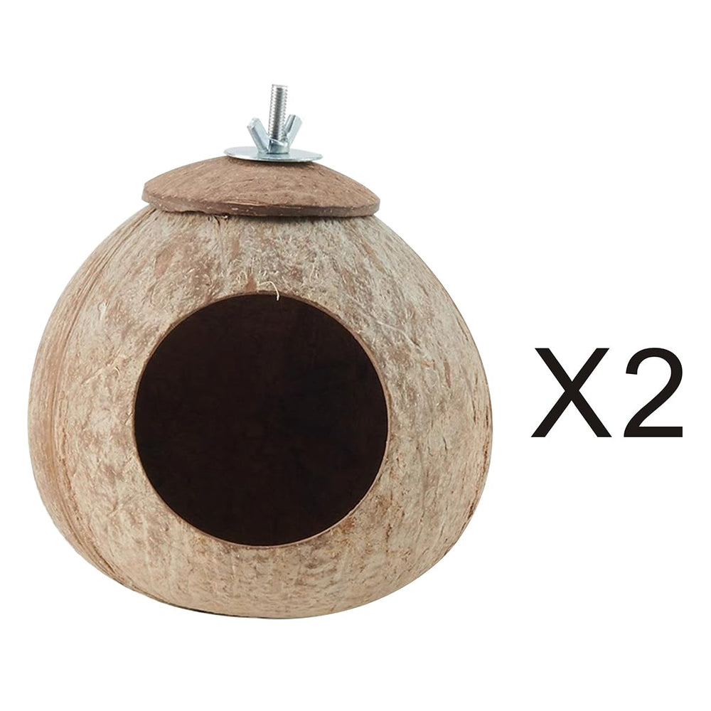 ahblqd nido de coco para jaula con fibras, confort y calidez.