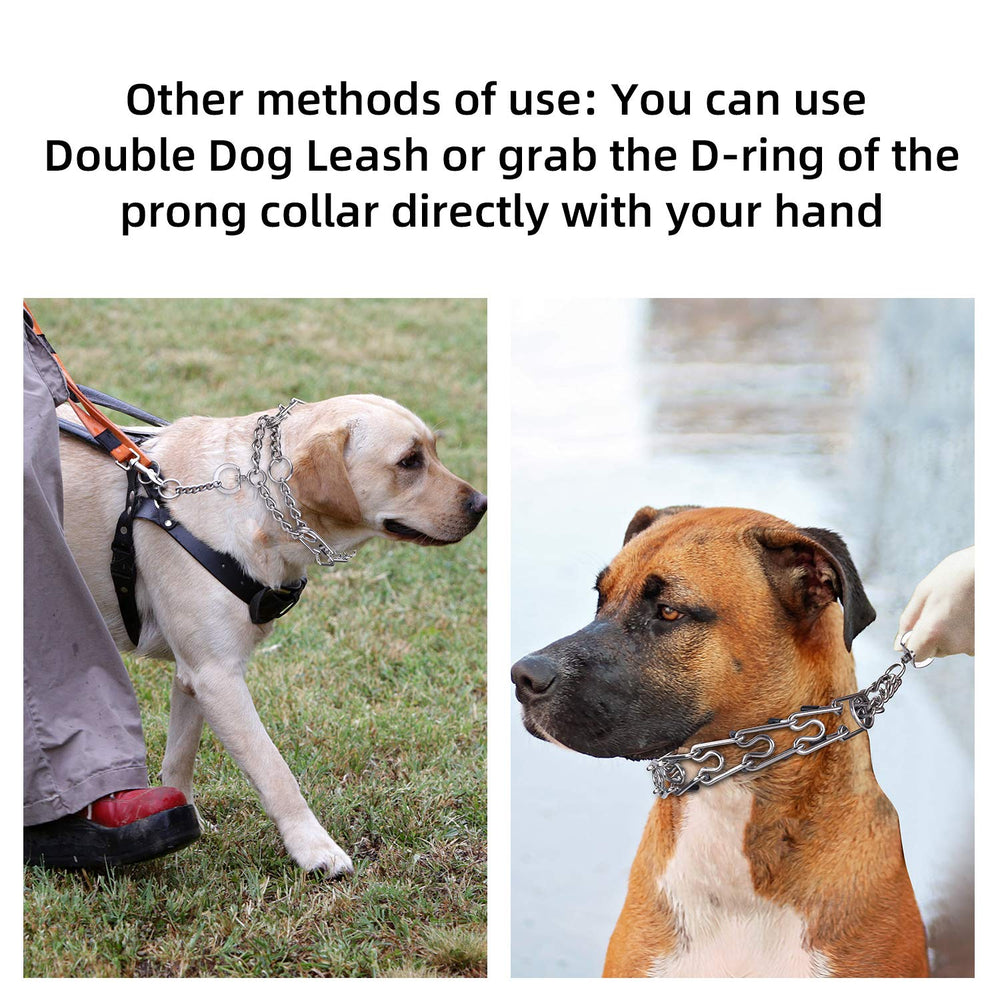 Aheasoun collar de púas fácil de colocar y quitar