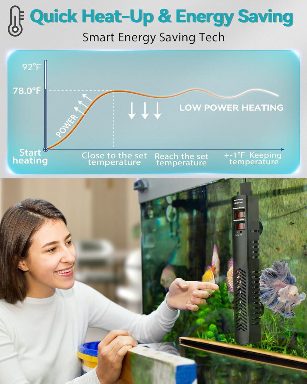 AHJ calefactor detecta falta de agua y se apaga para protección