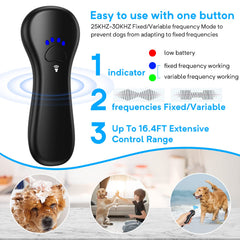 Ahwhg: disuasor ultrasónico para exteriores, paseos más tranquilos.