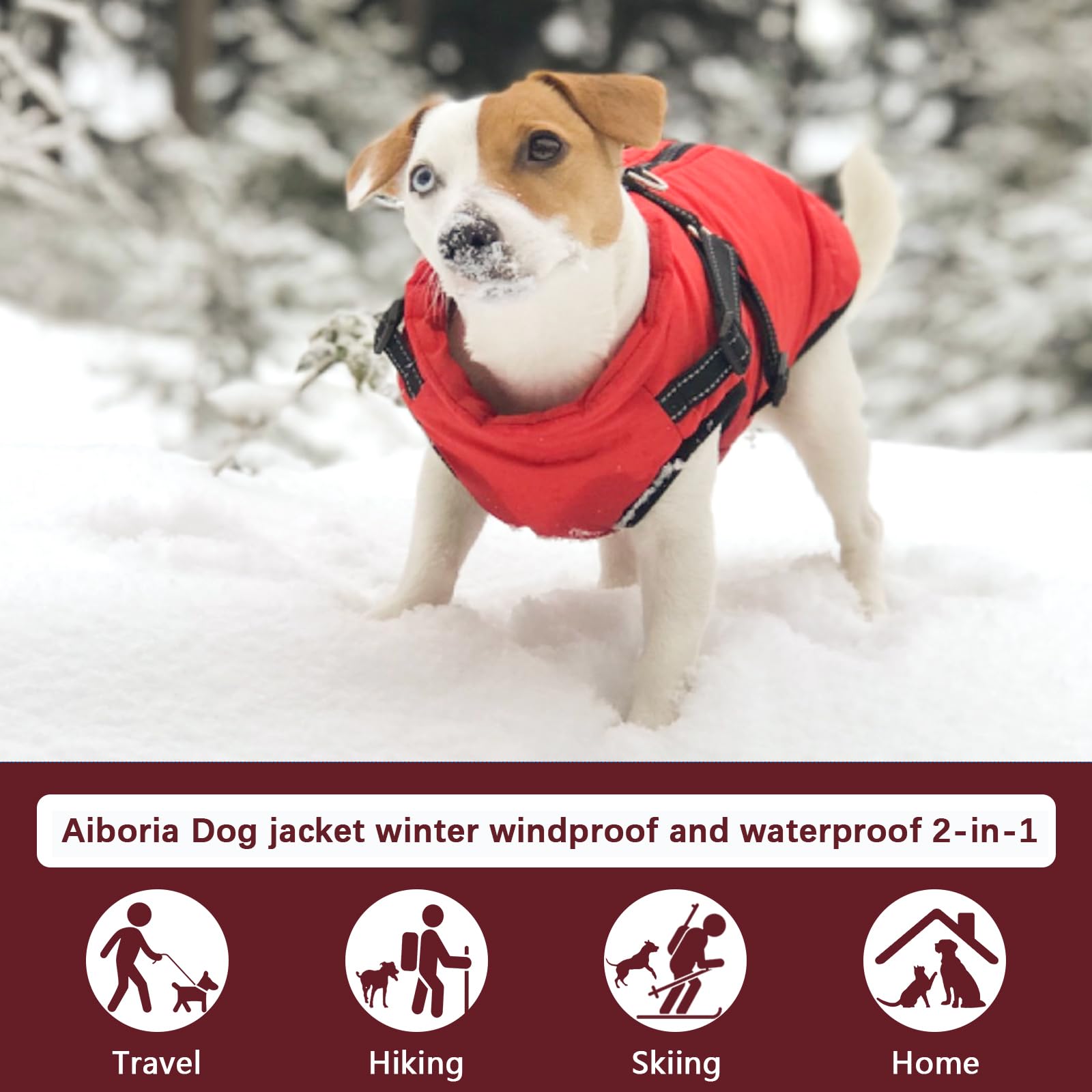 Correas de hombro ajustables en chaleco Aiboria para comodidad