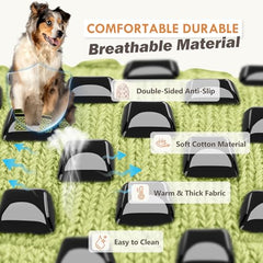 AIEDOULER zapatillas perro antideslizantes diseño doble-lado durabilidad mejorada para juegos activos
