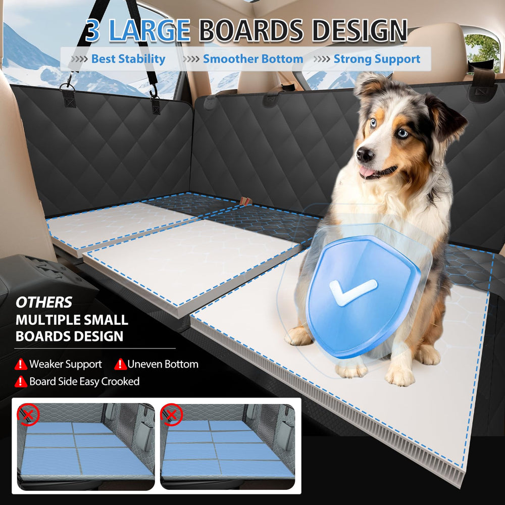 AIEDOULER ampliación de espacio para perros en coche de tamaño medio
