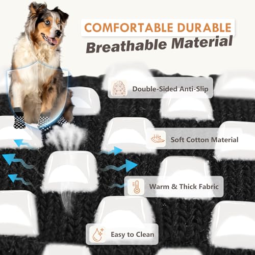 AIEDOULER calcetines para perros, uso en interiores, confort suave