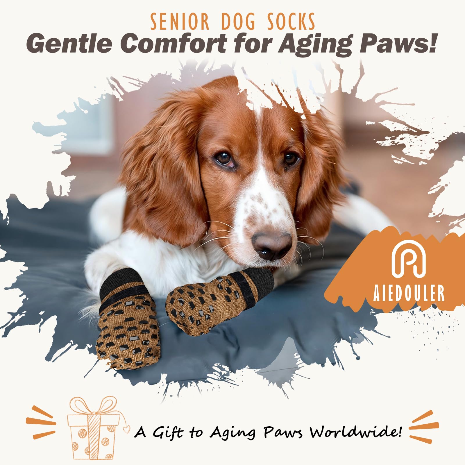 Protección de patas para piel sensible con AIEDOULER
