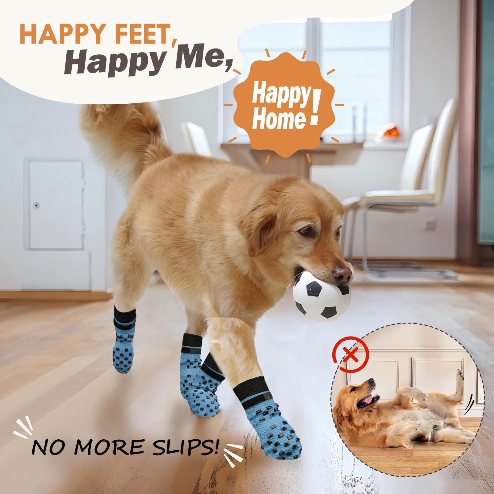 AIEDOULER calcetines para uso anual, manteniendo patas cálidas y protegidas.