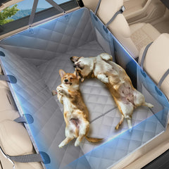 AIEDOULER extensor de asiento trasero para perros, base firme para mayor seguridad.