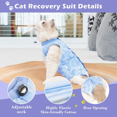 Aiieim camiseta de recuperación con apertura trasera para facilitar uso y baño