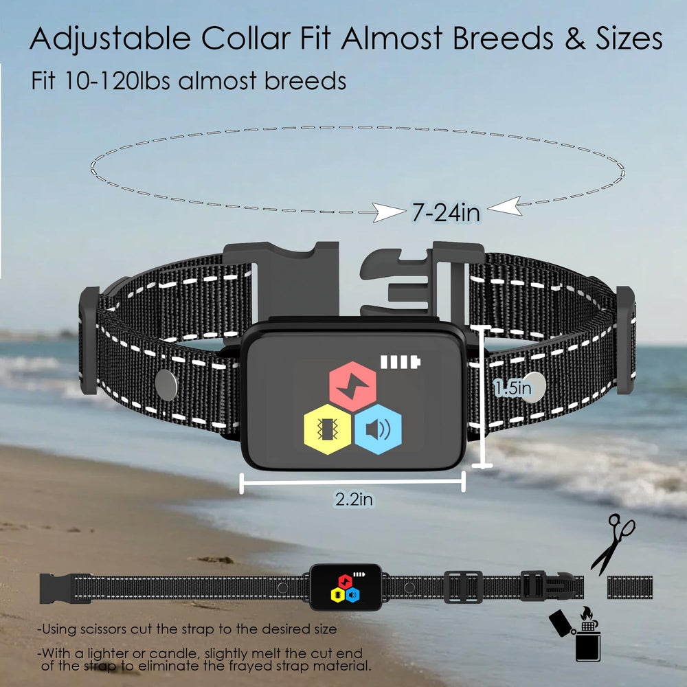 Aikko collar recargable con carga rápida y batería de larga duración