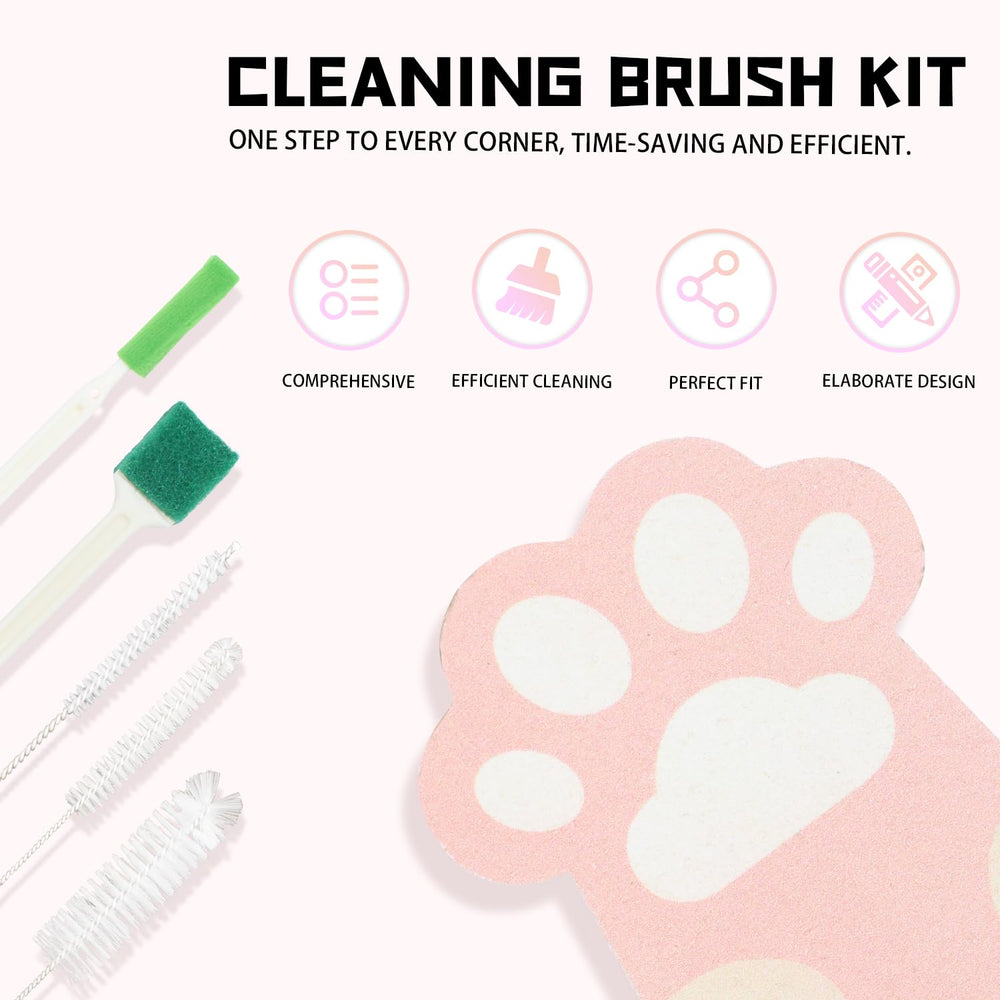 AIMAOGOU cepillos especializados para recovecos de la fuente, limpieza profunda.