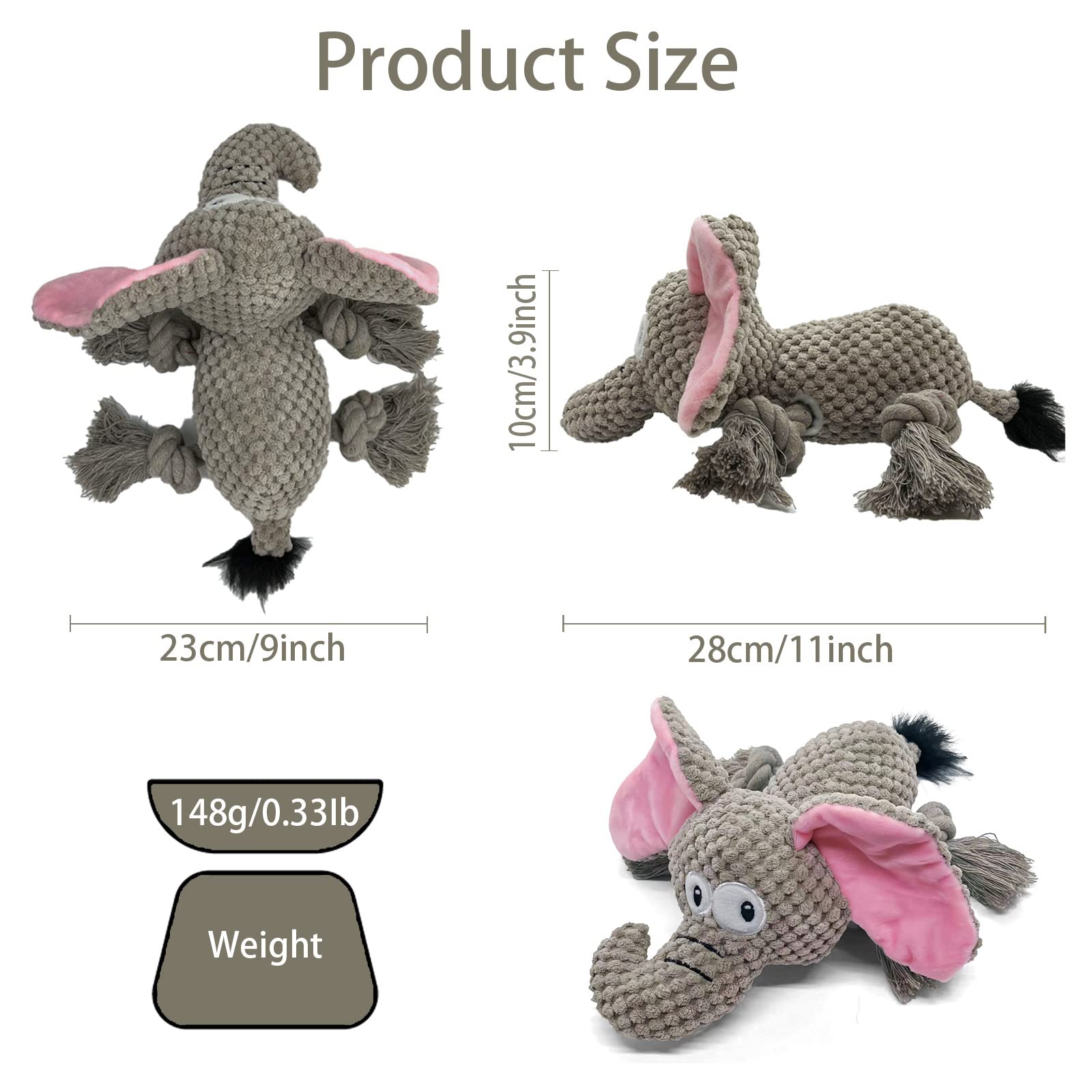 Juguete AIMETING regalo adorable para cachorros y familias.