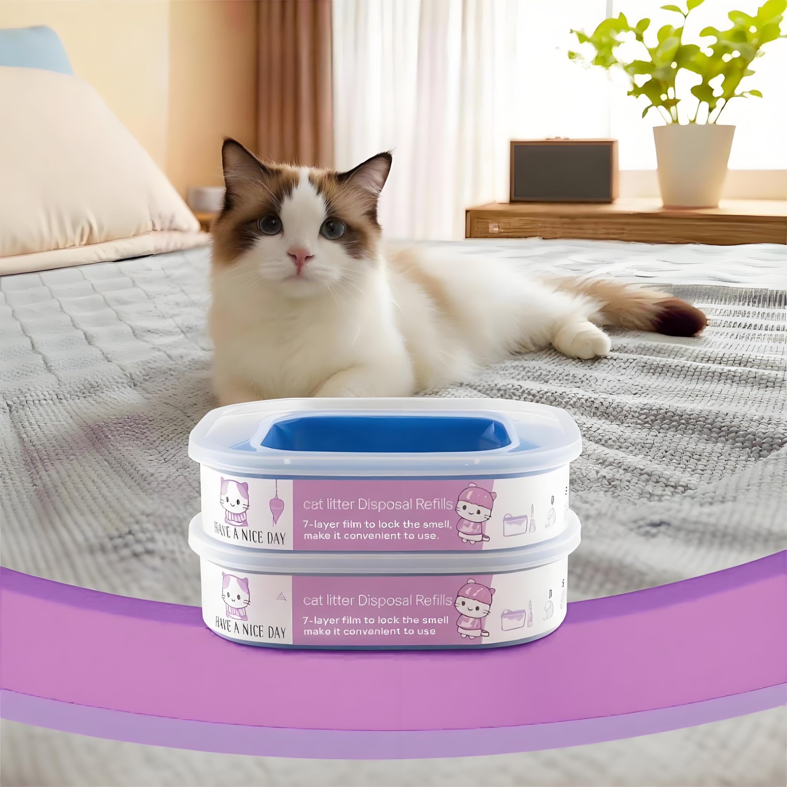 AIMIDODO control de olor jumbo para espacios con gatos.