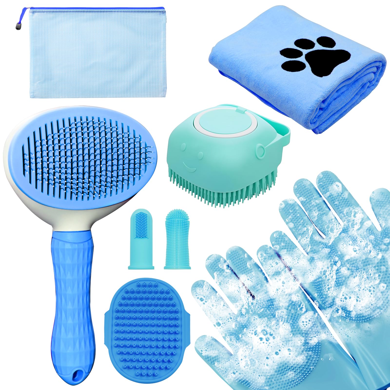 Aiolpy kit deslanado: cepillo para eliminar pelos sueltos sin tirar