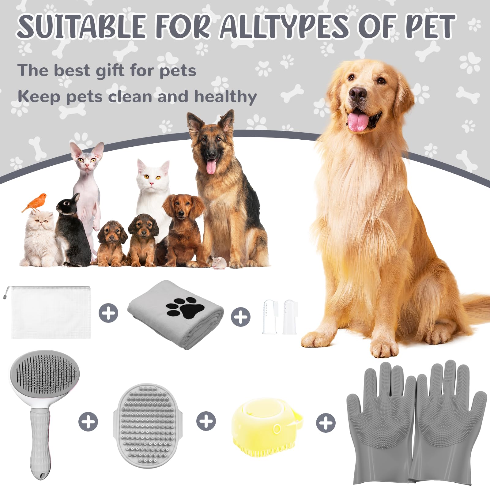 Aiolpy sesión de grooming en casa para cuidado diario