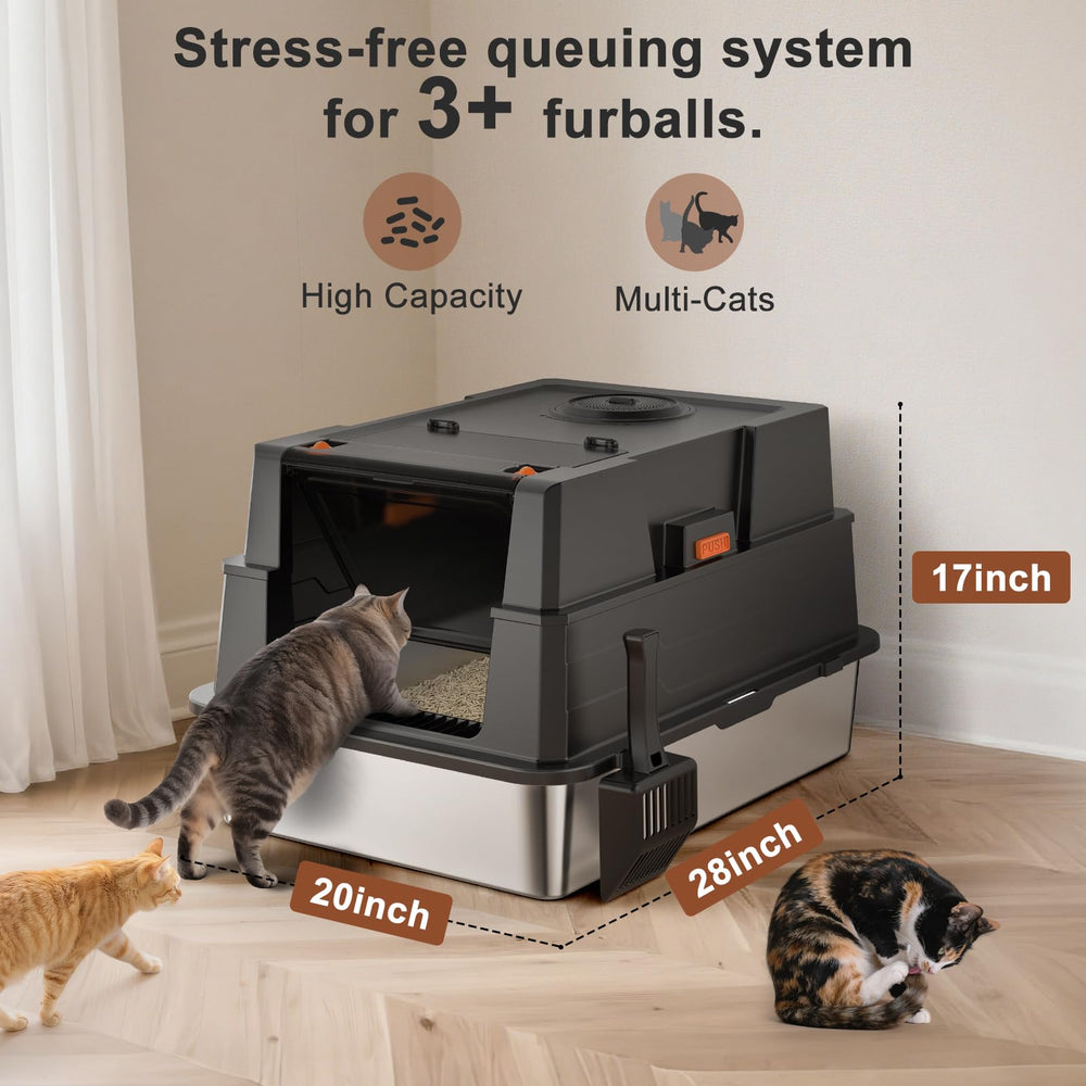 AIPERRO diseño multi-gatos ideal para hogares con varias mascotas