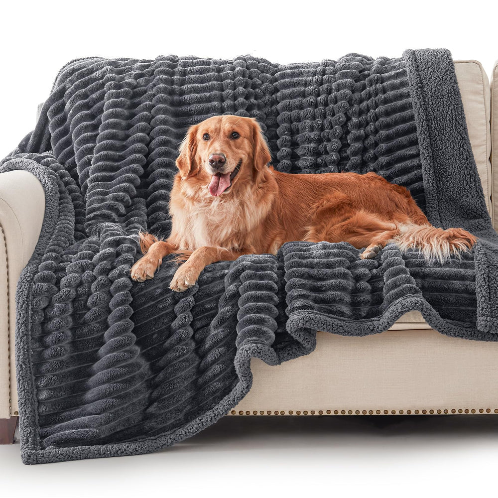 Manta impermeable AIPERRO para perros grandes, protege sofá y mantiene seco.