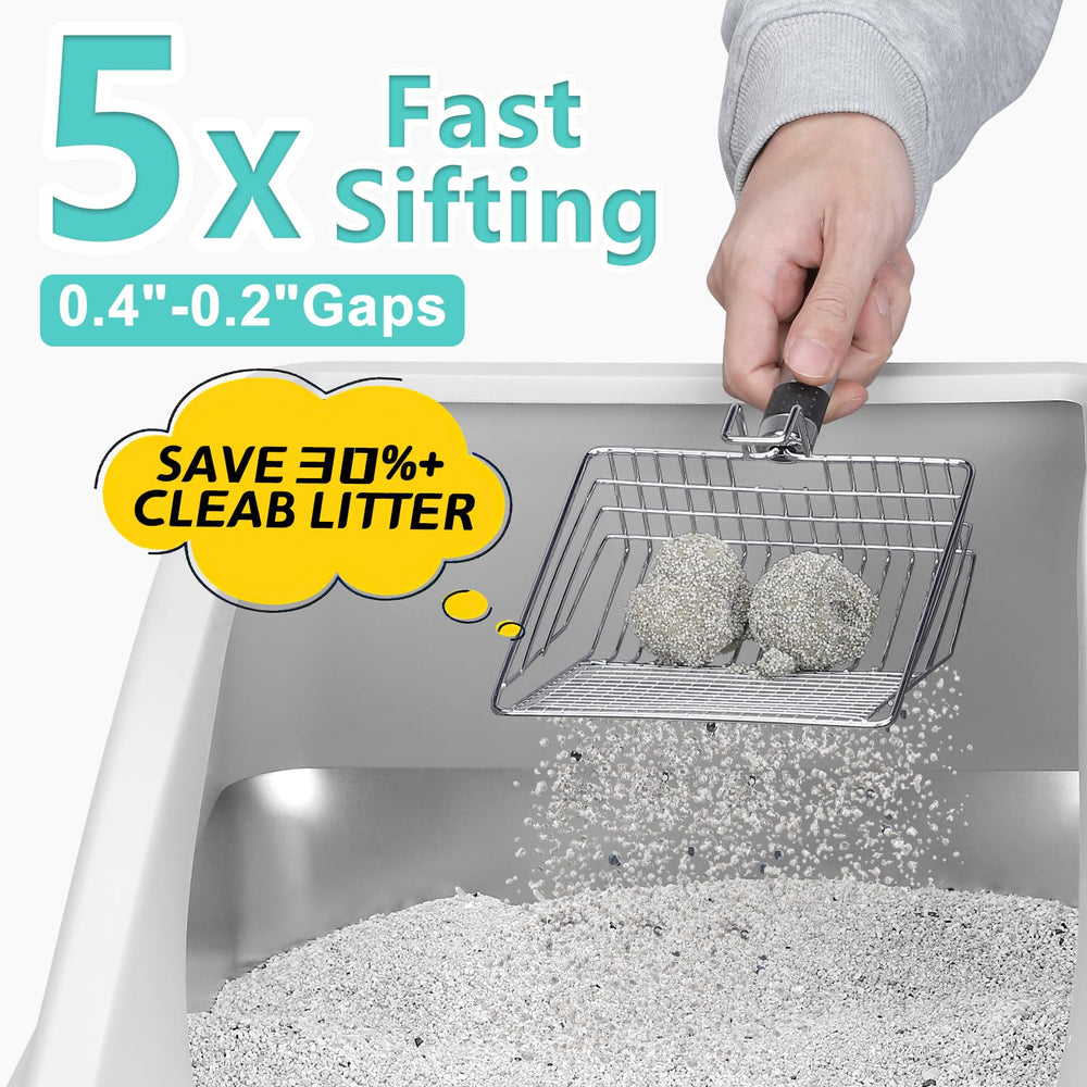 AIPERRO mat-arena-doble-capa atrapa arena y facilita la limpieza.