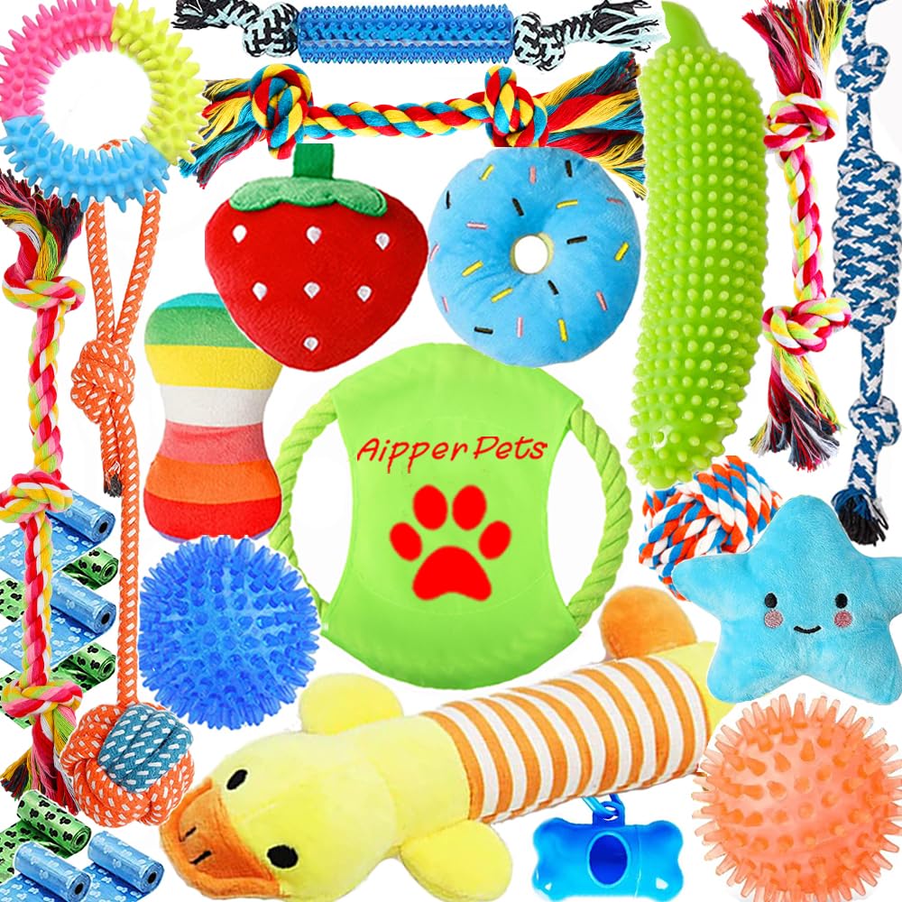 Juguete peluche parlante Aipper para perros, entretenimiento y juego suave