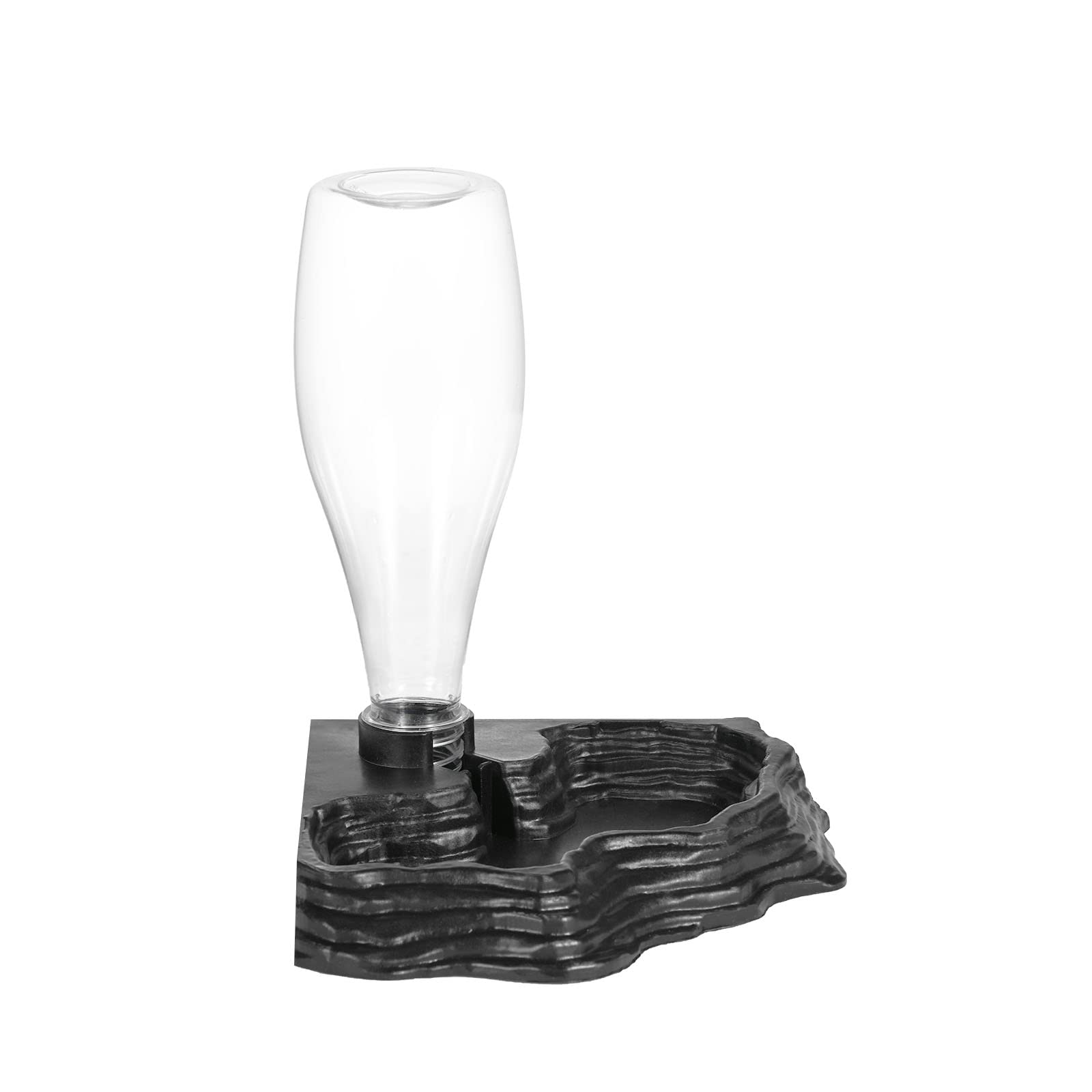 Aipush dispensador de agua automático para reptiles, mantiene agua limpia sin rellenar.