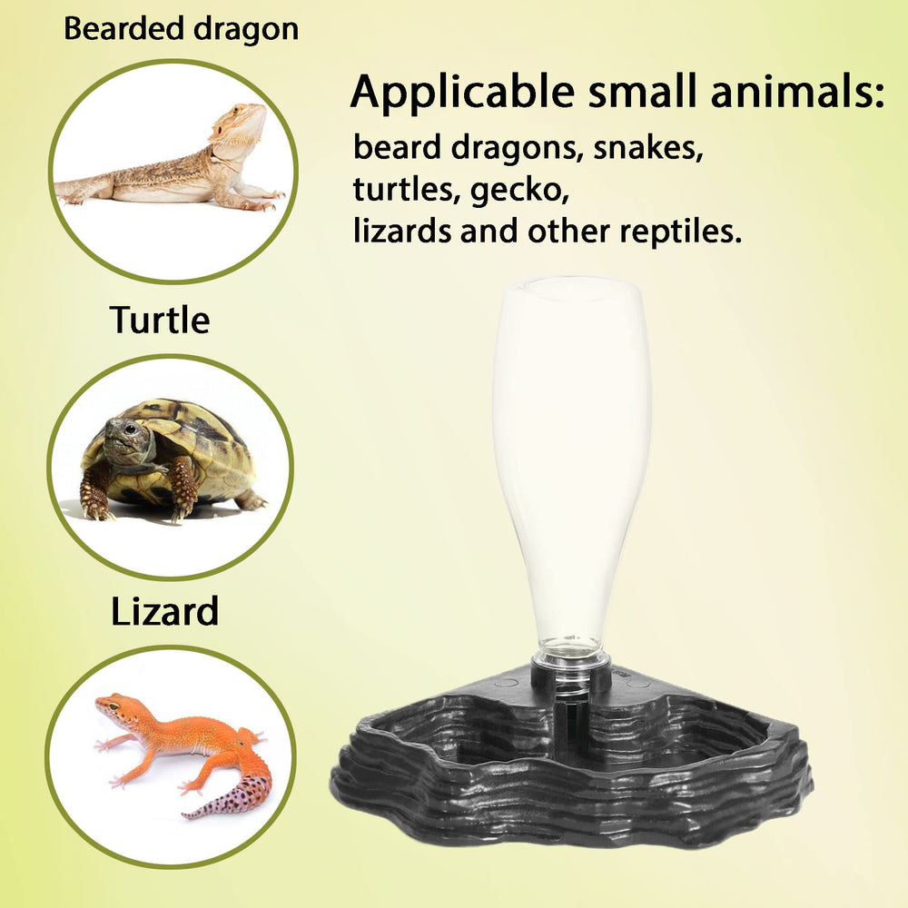 Aipush plástico duradero y seguro para reptiles.