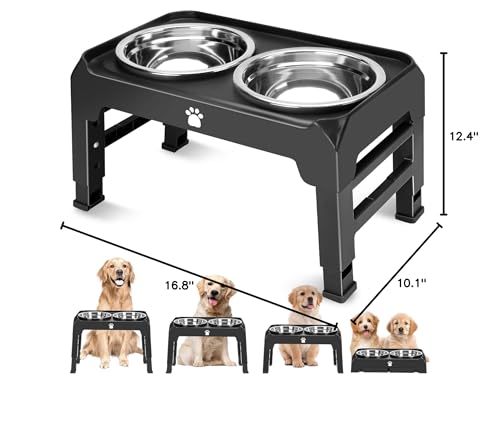 AirMX altura de 3.7 pulgadas para una postura cómoda al comer.