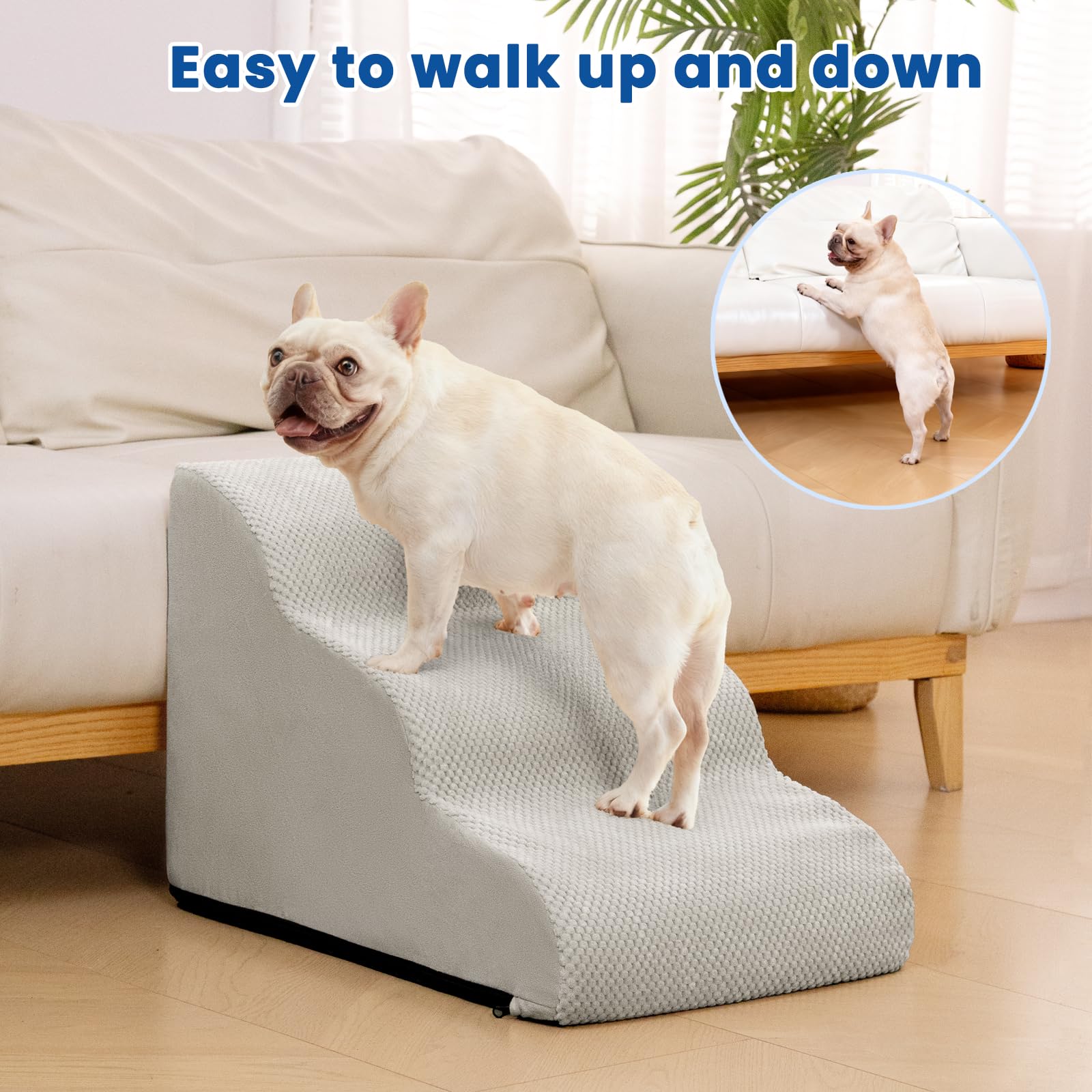 Airpanda funda lavable para escaleras de perro, limpieza fácil y rápida