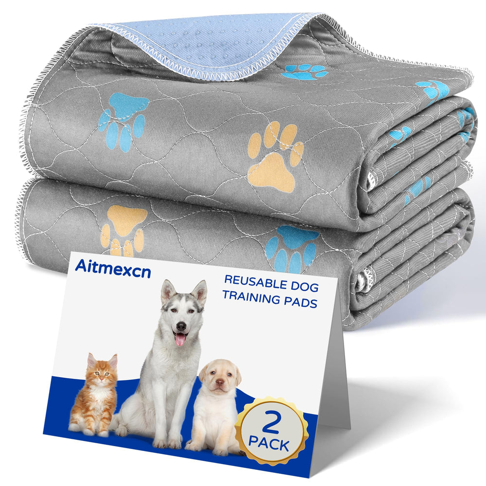 Almohadilla de entrenamiento Aitmexcn 36x36 para cachorros, absorbente y lavable.