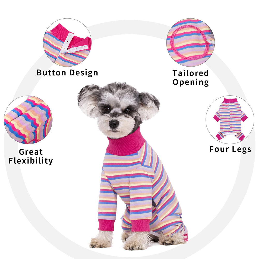 AITOLI mono recuperación perro rayas uso diario, diseño práctico para casa.