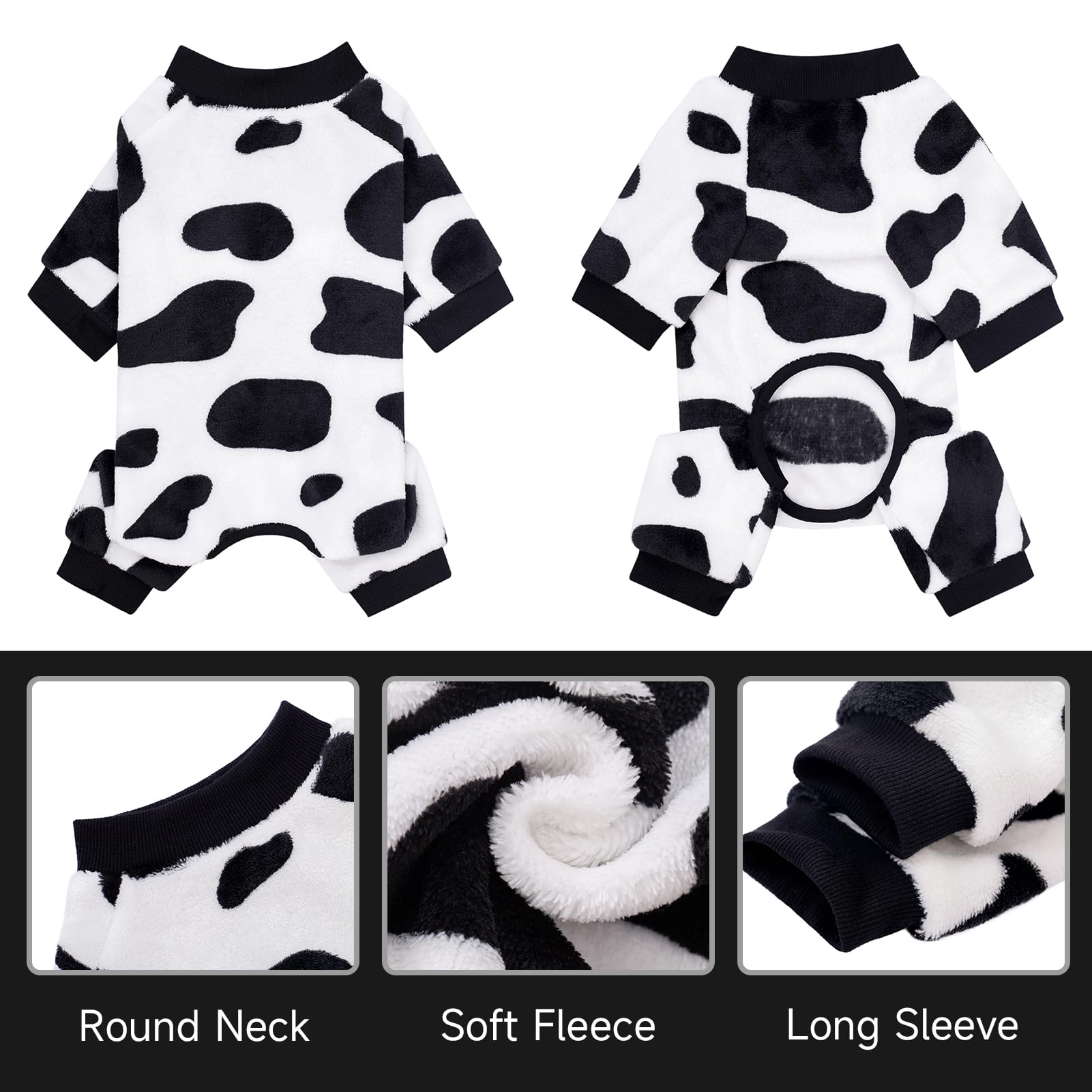 AITOLI pijama de veludo camuflado para cachorro, ideal para días fríos.