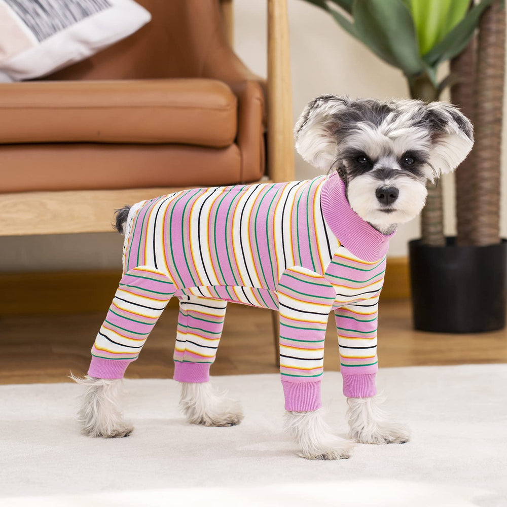AITOLI pijama quirúrgico para mascotas macho o hembra, orificios prácticos para necesidades