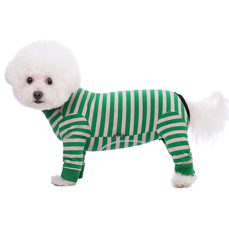 AITOLI pijama de recuperación para perros, manga larga, suave y transpirable.