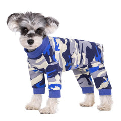 AITOLI traje recuperación para perro con manga larga, cómodo y protege la zona tratada.