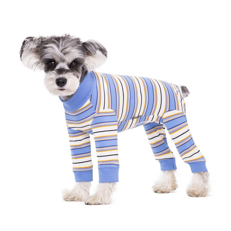 AITOLI traje de recuperación para perro, vista frontal, protege heridas.