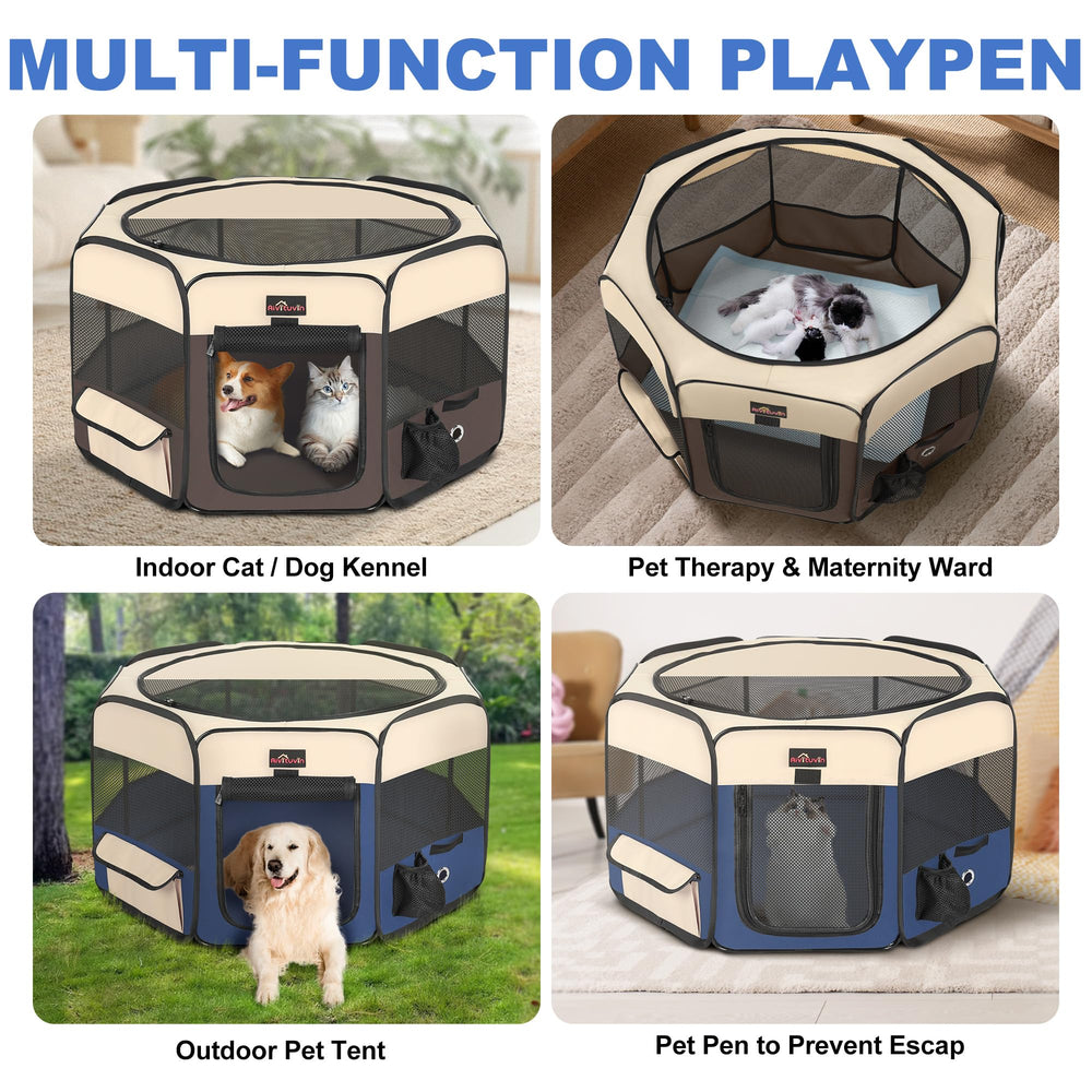 Aivituvin jaula apta para interior y exterior, ideal para mascotas pequeñas o medianas.