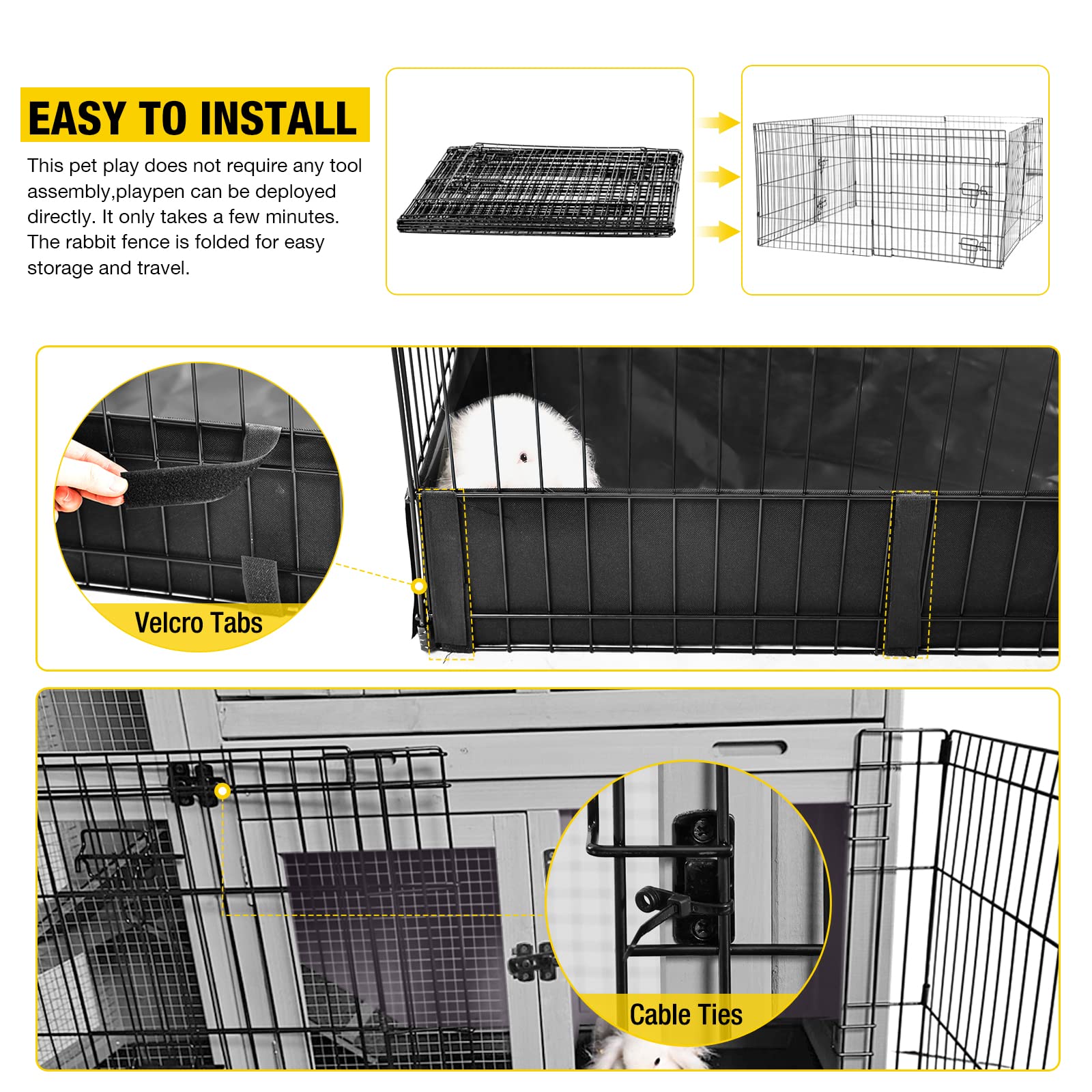 Uso interior y exterior con acabado resistente de Aivituvin