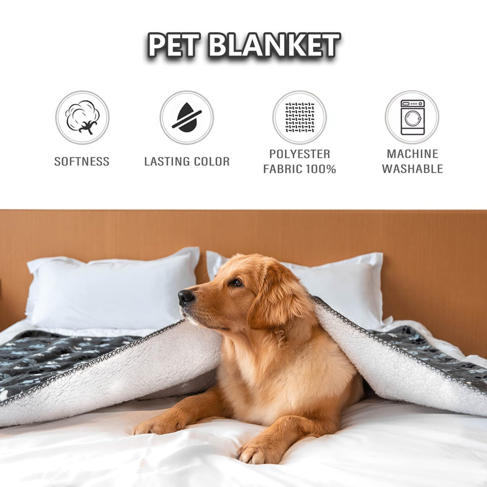AIWEK manta 130x153 cm, tamaño generoso para perros y gatos