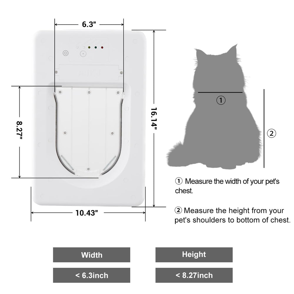 AJKJ Tamaño-pequeno-mediano: ideal para gatos y perros de tamaño moderado