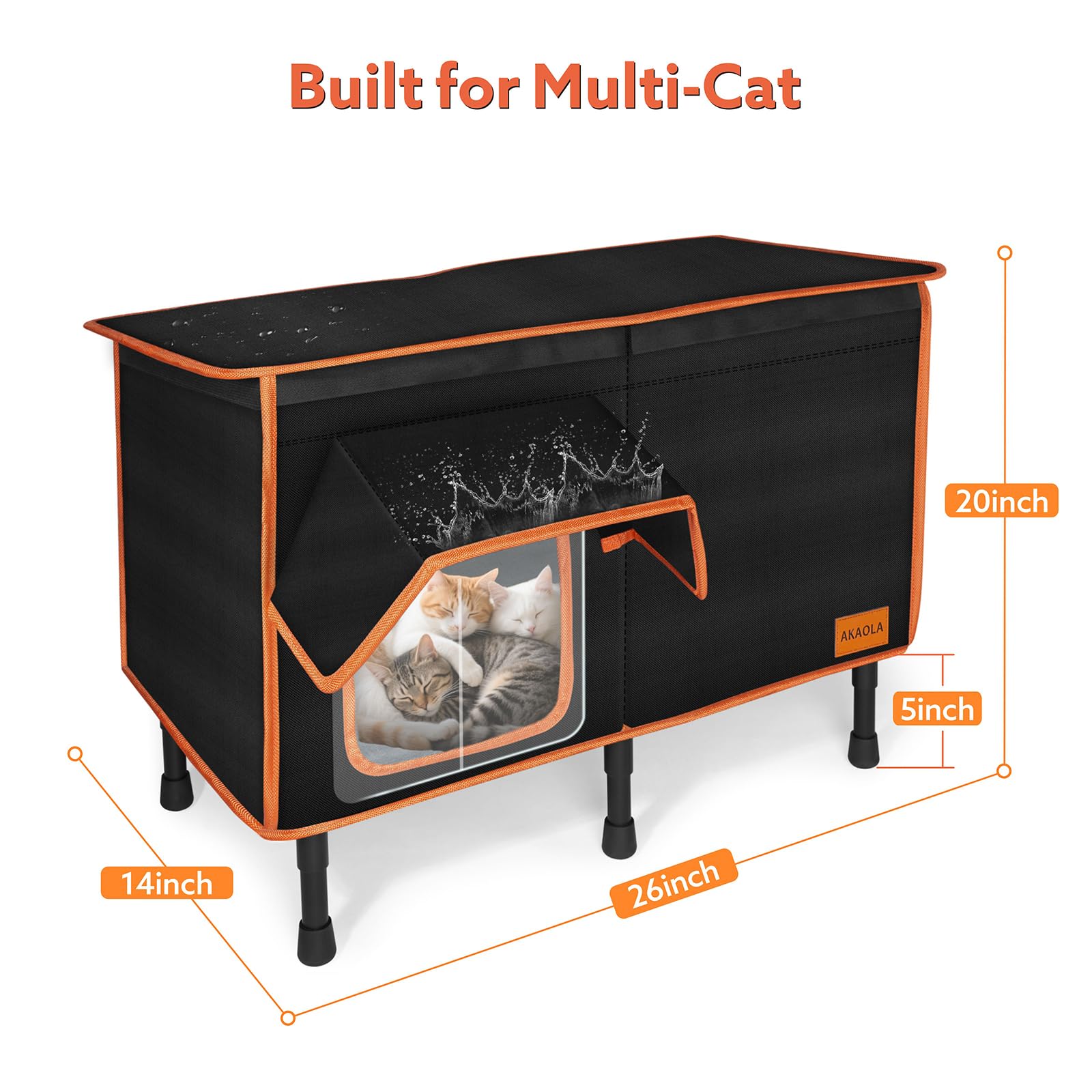 akaola-puerta-escape-gato: puerta de escape segura para salidas cómodas en exteriores.