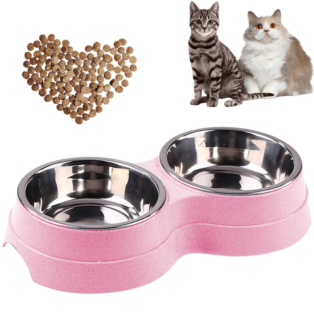 AKEISHE doble plato acero inoxidable para comidas limpias y saludables.