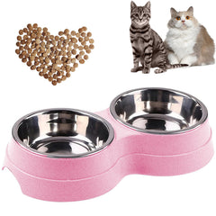 AKEISHE doble plato acero inoxidable para comidas limpias y saludables.
