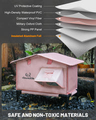 Akentio: impermeable, mantiene el interior seco ante lluvia intensa.