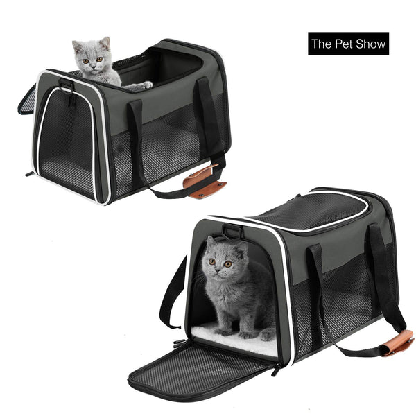 Akinerri transportín aprobado para aerolíneas, viaje seguro para mascotas.