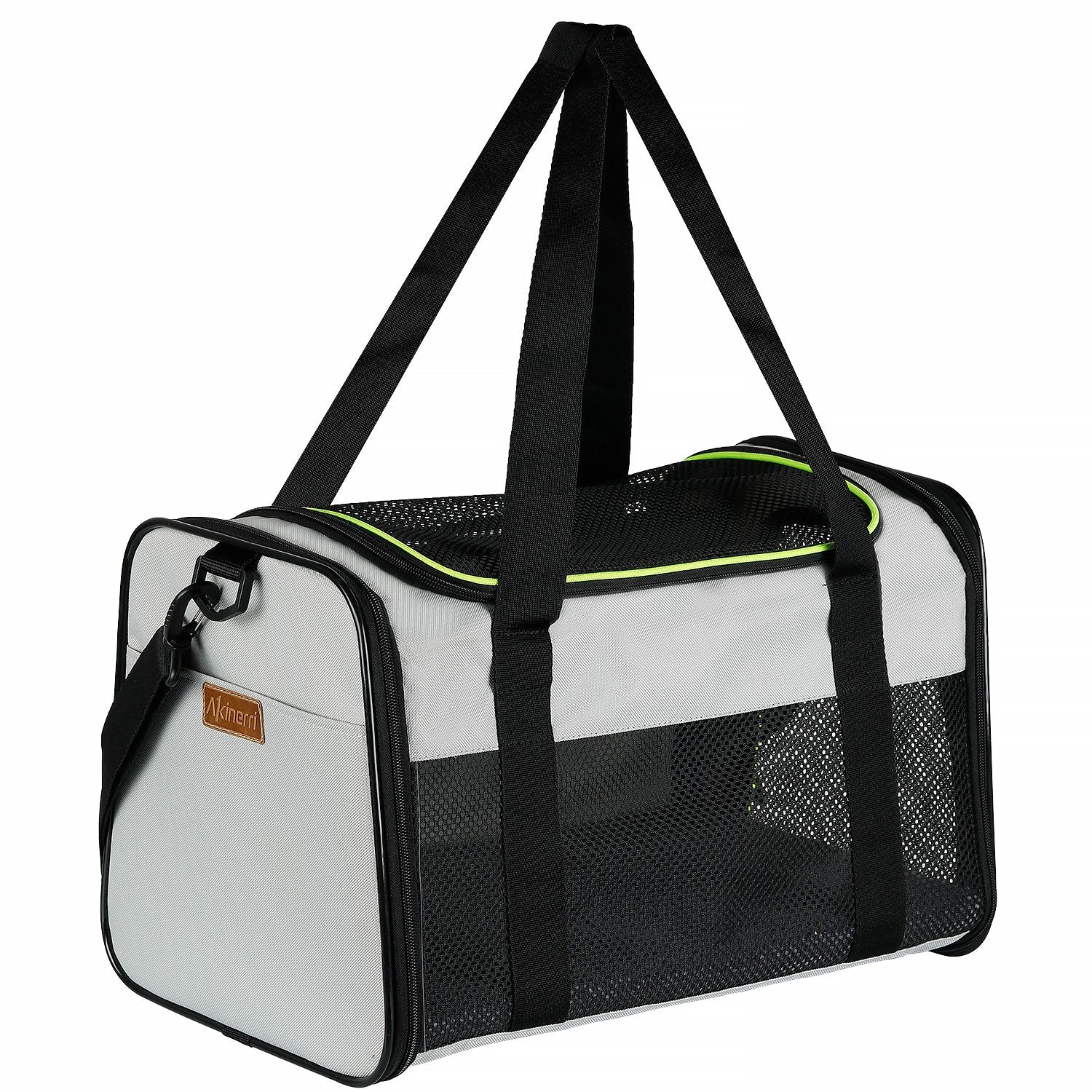 Akinerri Transportín Portátil y Plegable para mascotas, fácil de guardar.
